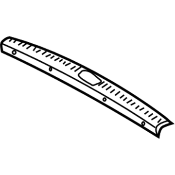 Audi 4B9-864-483-A Rear Trim Panel
