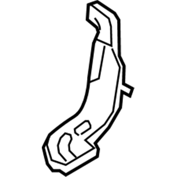 Audi 8K0-819-503-A Front Duct
