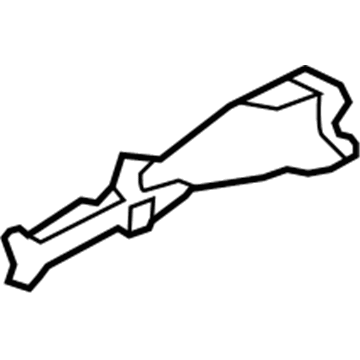 Audi 8K1-819-151-A Floor Duct