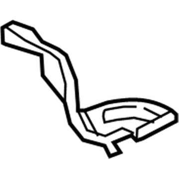 Audi 8K0-819-504-A Front Duct