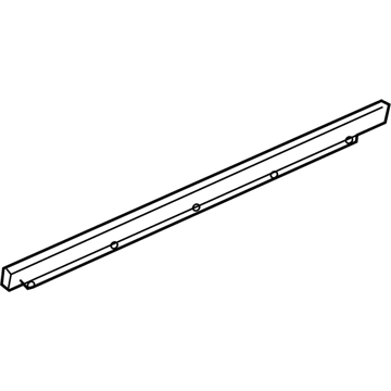 2005 Audi A8 Quattro Door Moldings - 4E0-853-765-A-2ZZ