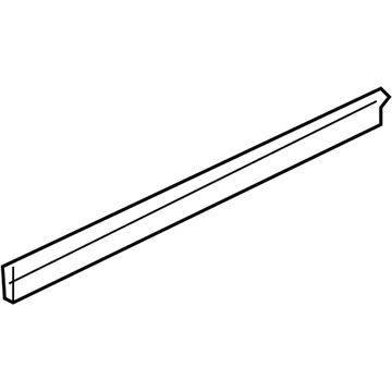 2005 Audi A8 Quattro Door Moldings - 4E0-853-953-D-GRU