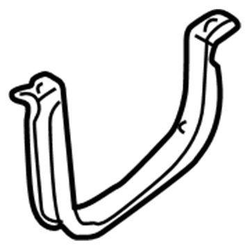 1998 Audi A4 Quattro Fuel Tank Strap - 8D0-201-654-Q