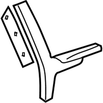 Audi 90 Quattro Pillar Panels - 8A5-867-242-7CX