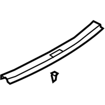Audi 4L0-864-483-J Sill Trim