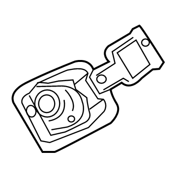 Audi 4K8-809-906-B Hinge Assembly