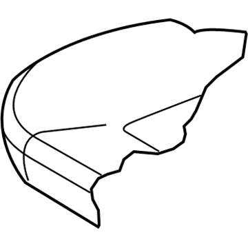 2010 Audi A4 Quattro Seat Cushion Pad - 8K0-885-375-G