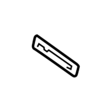 Audi 4G8-853-736-B-2ZZ Nameplate