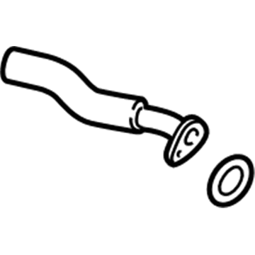 2010 Audi R8 Radiator Hose - 07L-121-030-J