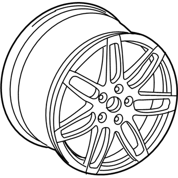 2010 Audi A4 Alloy Wheels - 8K0-601-025-CJ