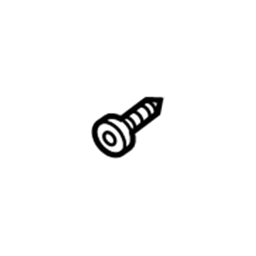 Audi N-104-882-05 Upper Bracket Bolt
