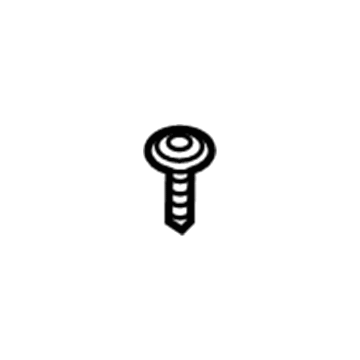 Audi N-907-750-02 Upper Bracket Screw