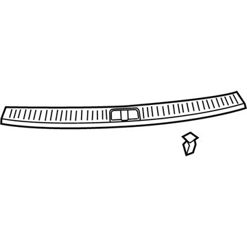 Audi 4G8-863-471-A-DL2 Rear Trim Panel