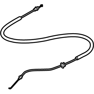2010 Audi A4 Quattro Door Latch Cable - 8K0-839-085-A