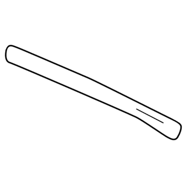 1998 Audi A4 Quattro Door Moldings - 8D0-867-409-P-37M