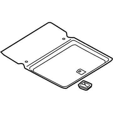 Audi 4E0-863-463-C-9X7 Floor Cover