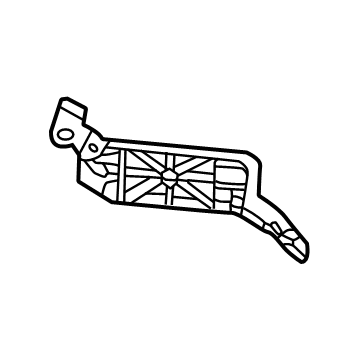 Audi 9J1-907-681 Speaker Bracket