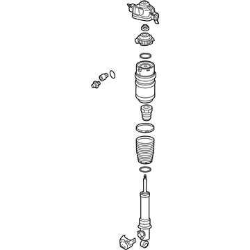 2010 Audi Q7 Shock Absorber - 7L8-616-019-G