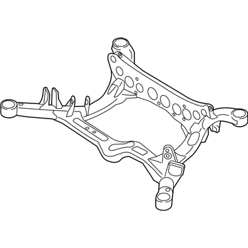 2014 Audi SQ5 Axle Beam - 8R0-505-235-N