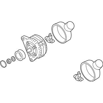 Audi 06F-903-023-P Alternator