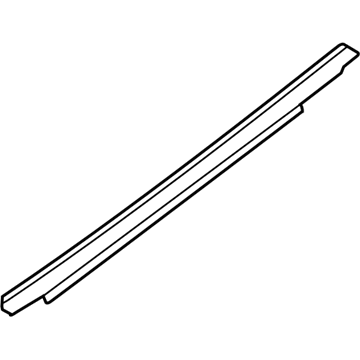 2020 Audi A3 Quattro Door Moldings - 8V5-853-763-C-2ZZ