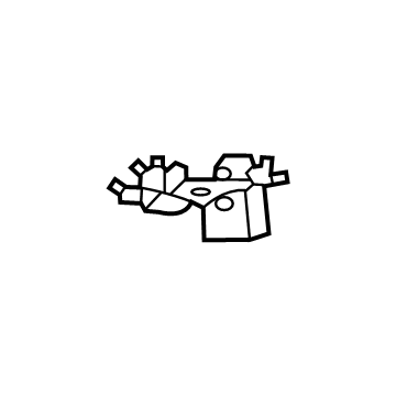 Audi 9J1-885-967 Seat Cushion Pad Bracket