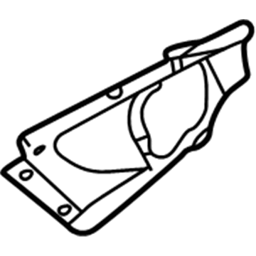 Audi 8D1-864-310 Side Shield