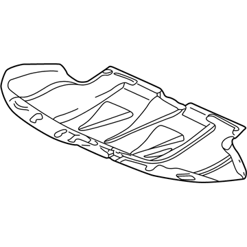 Audi 4Z7-863-821 Splash Shield