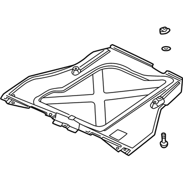 Audi 4Z7-863-822-B Splash Pan