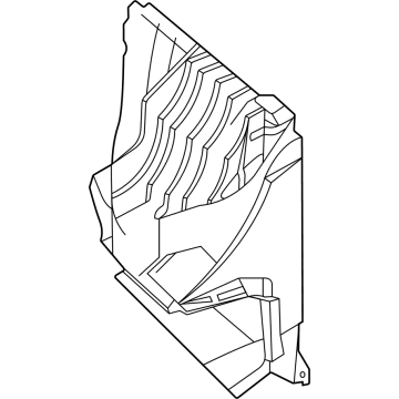 Audi 9J1-121-334-A Air Duct