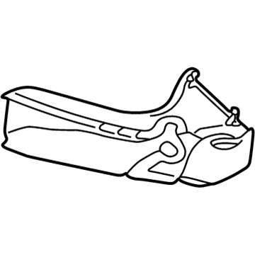 Audi 8N0-117-335-A Air Duct