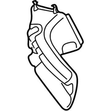 Audi 8N0-117-332 Air Duct