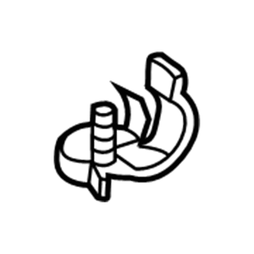 Audi 06H-115-261-H Hose & Tube Assembly Holder