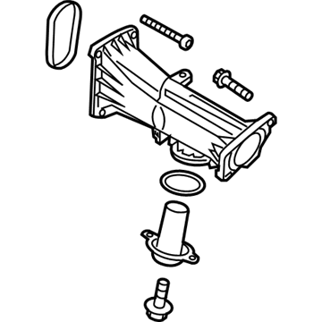 Audi 059-145-762-AB Pipe Assembly