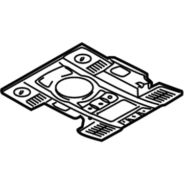 Audi 4E0-947-139-AN-8C1 Switch Bezel