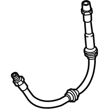 2012 Audi A8 Quattro Brake Hose - 4H0-611-775-B