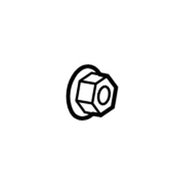 Audi N-023-003-13 Lower Note Horn Lock Nut