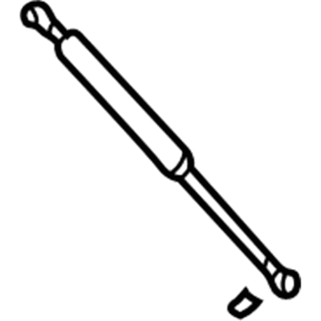 1998 Audi A4 Lift Support - 8D5-827-552-F