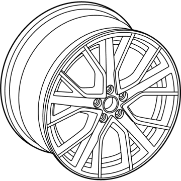 2023 Audi S5 Alloy Wheels - 8W0-601-025-EG