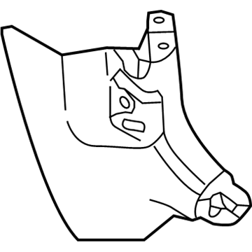 Audi 8S1-867-271-B-4PK Cowl Kick Panel