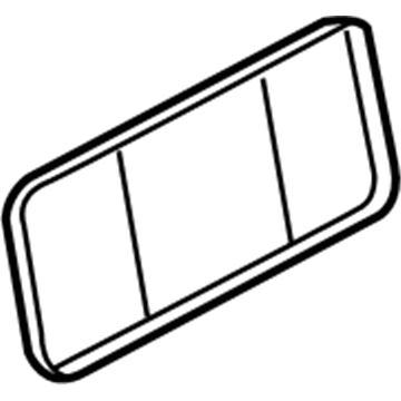 Audi 8J0-807-845-B License Frame