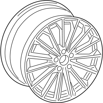 2022 Audi S8 Alloy Wheels - 4N0-601-025-AJ