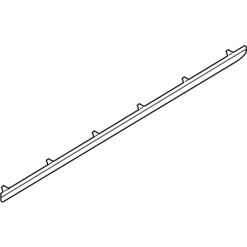 2010 Audi A3 Quattro Door Moldings - 8P4-853-953-A-GRU