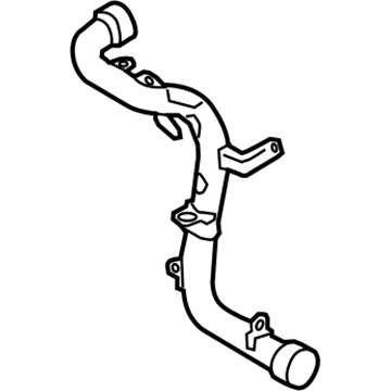 Audi 1K0-145-770-K Center Pipe