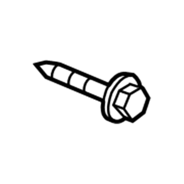 Audi N-902-452-09 Lower Plate Bolt