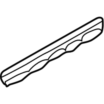 2002 Audi A6 Quattro Weather Strip - 4B0-853-764-M-2ZZ