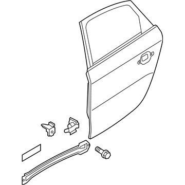 Audi 8K5-833-051-D Door Shell