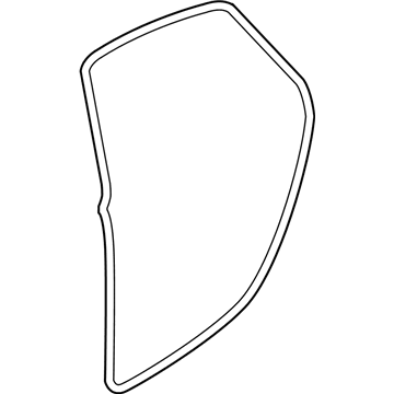 2010 Audi A4 Quattro Weather Strip - 8K9-833-721-M