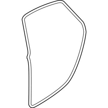 2010 Audi A4 Quattro Weather Strip - 8K5-839-912-Q