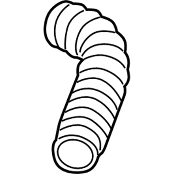 1994 Audi 90 Air Intake Hose - 8A0-129-627